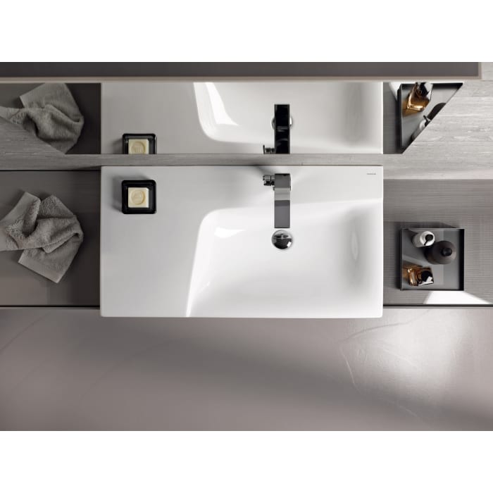 Geberit Xeno² Waschtisch 90 cm mit Ablagefläche links