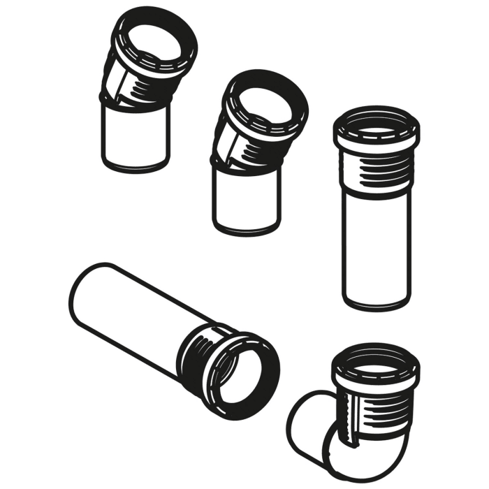 Geberit Ablaufset für Hybrid- und wasserlose Urinale