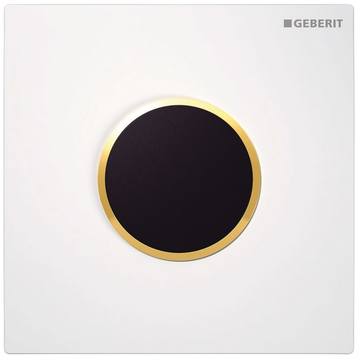 Geberit Urinalsteuerung mit elektronischer Spülauslösung, Netzbetrieb, Typ 10 Abdeckplatte