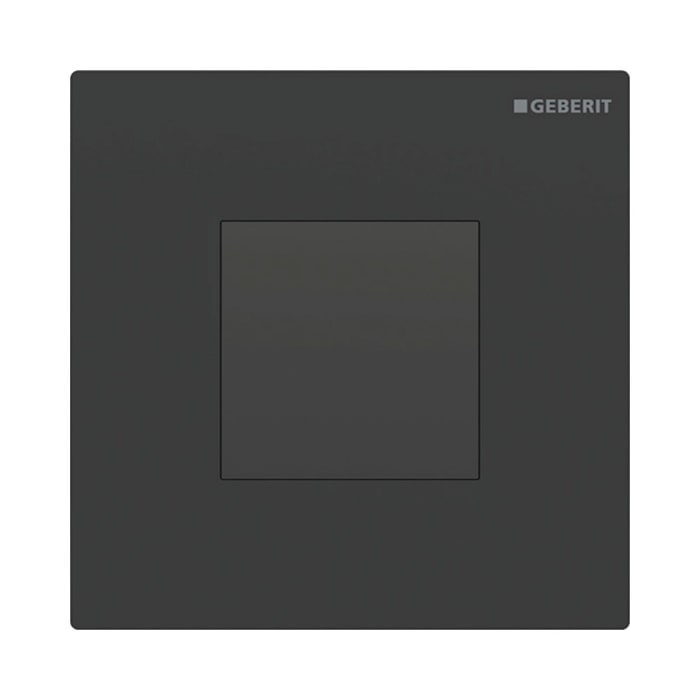 Geberit Urinalsteuerung mit elektronischer Spülauslösung, Netzbetrieb, Typ 20 square Abdeckplatte