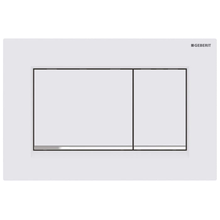 Geberit Sigma 20 square Betätigungsplatte für 2-Mengen-Spülung