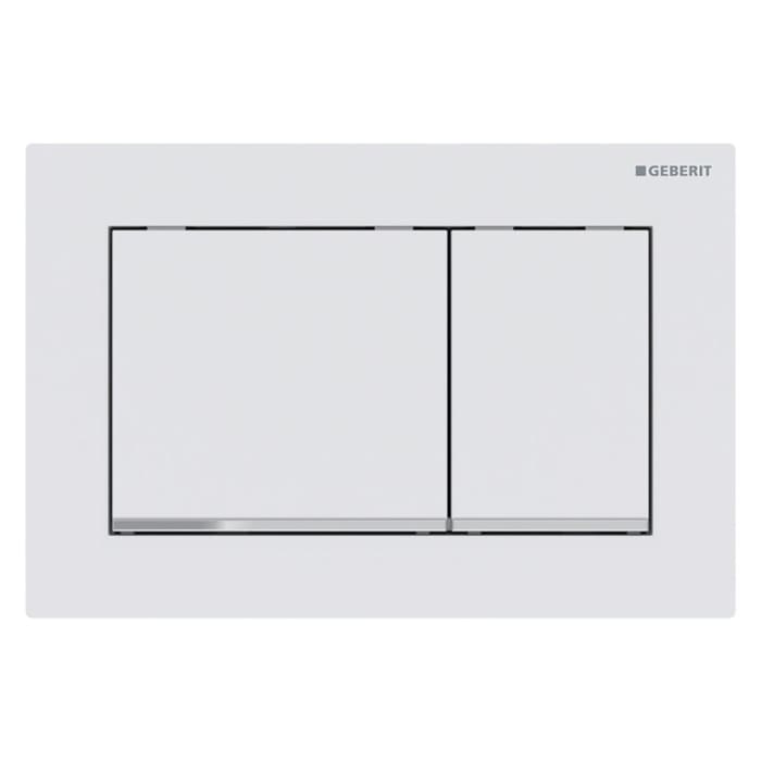 Geberit Omega 20 square Betätigungsplatte für 2-Mengen-Spülung