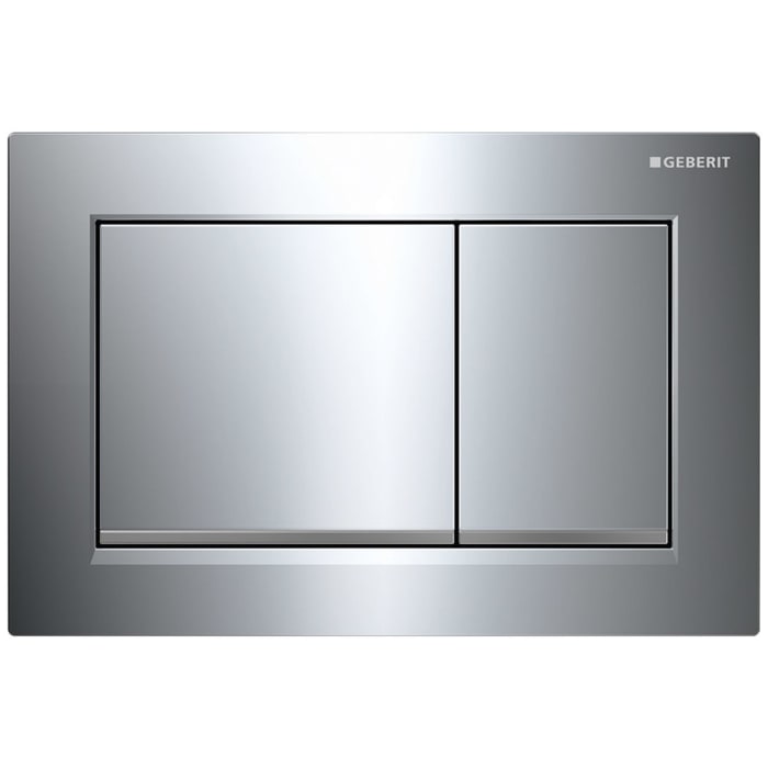 Geberit Omega 20 square Betätigungsplatte für 2-Mengen-Spülung