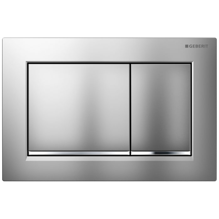 Geberit Omega 20 square Betätigungsplatte für 2-Mengen-Spülung