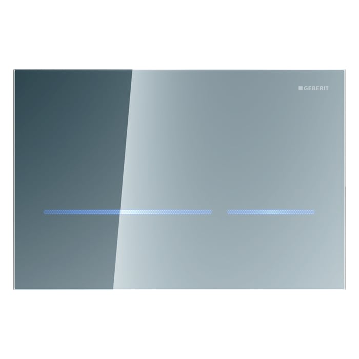 Geberit Betätigungsplatte Sigma80 berührungslos, WC-Steuerung mit elektronischer Spülauslösung