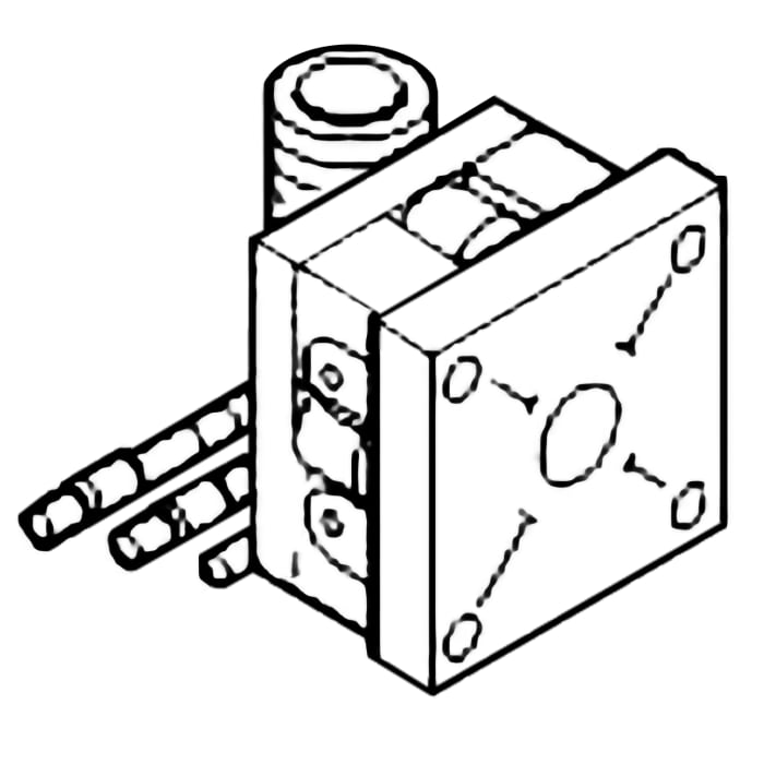 Geberit Highline Ersatz-Pneumatikventil für Urinalsteuerung