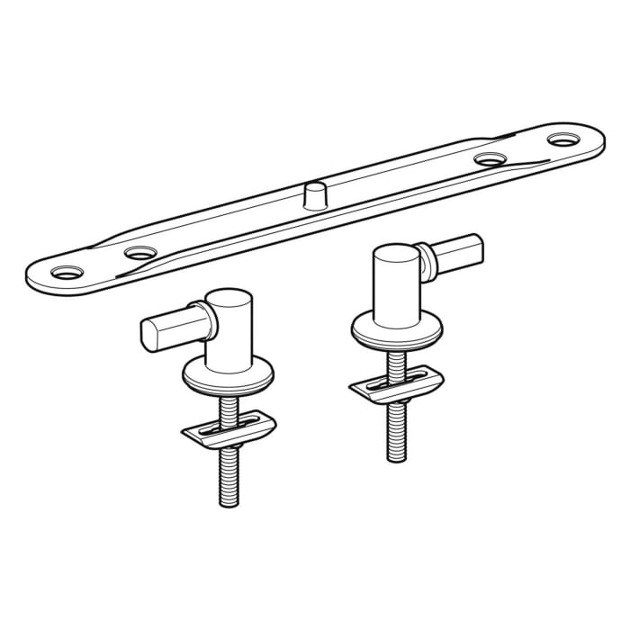 Geberit iCon Ersatz-Scharniere für iCon WC-Sitz ohne Absenkautomatik