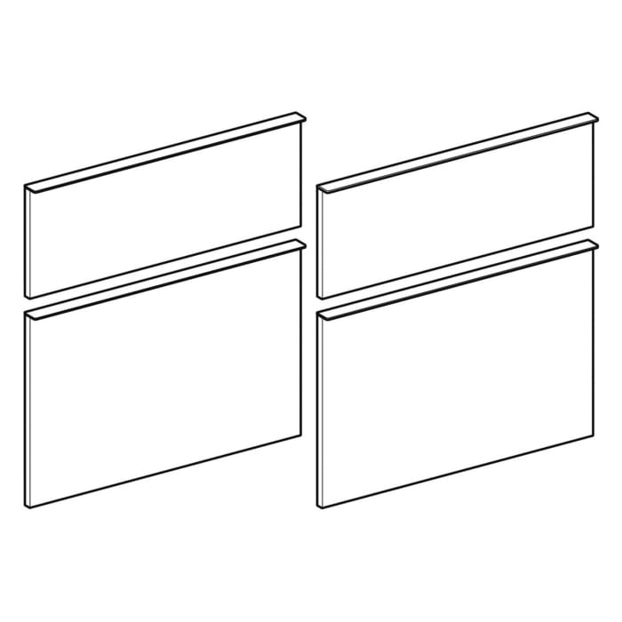 Geberit Ersatz-Schubladenfront für WTU iCon