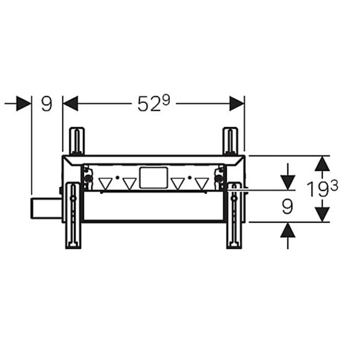 Geberit Kombifix Element für Dusche