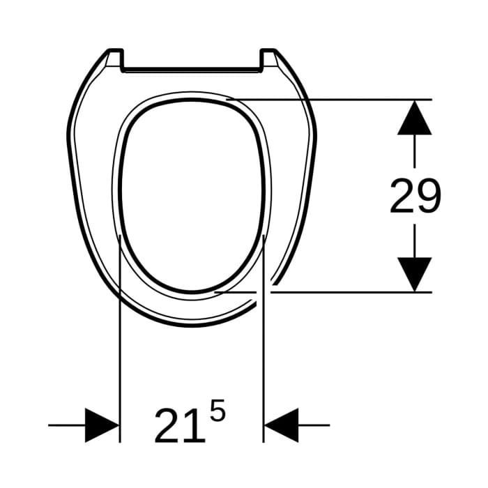 Geberit WC-Sitzring für AquaClean 8000plus und 8000