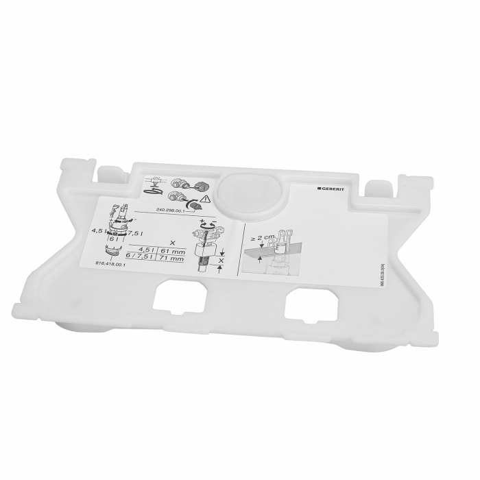 Geberit Schutzplatte zu UP-Spülkasten UP320 und UP300
