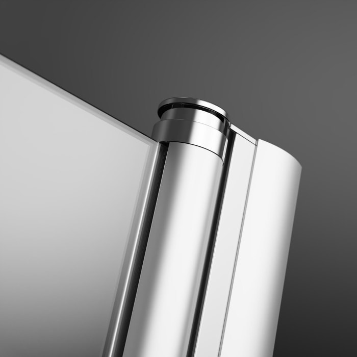 GEO maw flex Doppelpendeltür rechts mit Seitenwand, 90 x 90 cm