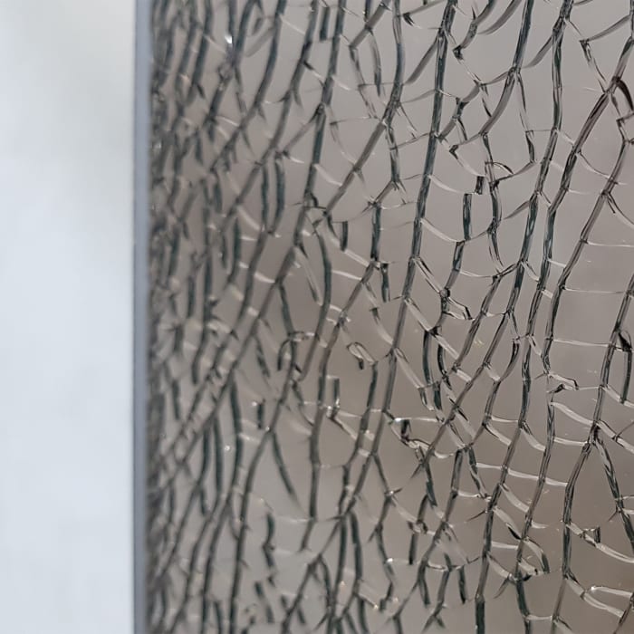 GEO maw flex 1-tlg. Seitenwand mit Wandprofil und VSG, 120 cm mit Glasbeschichtung