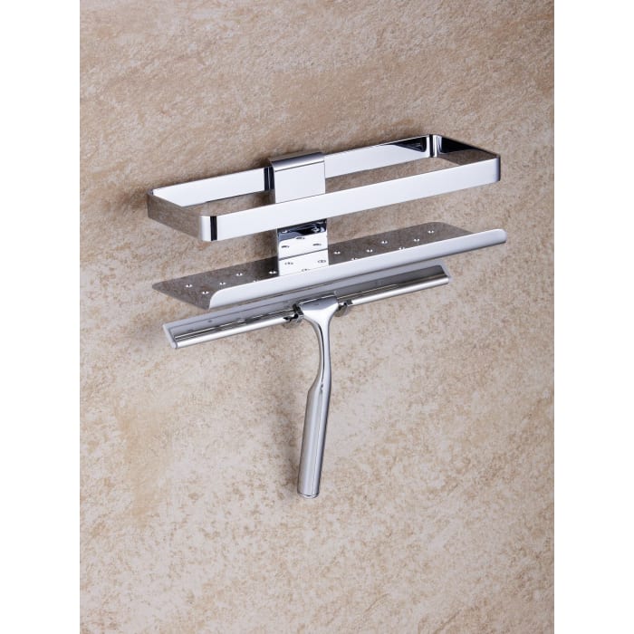 Giese Duschkorb Newport mit Halter für Rasierer und Wischer