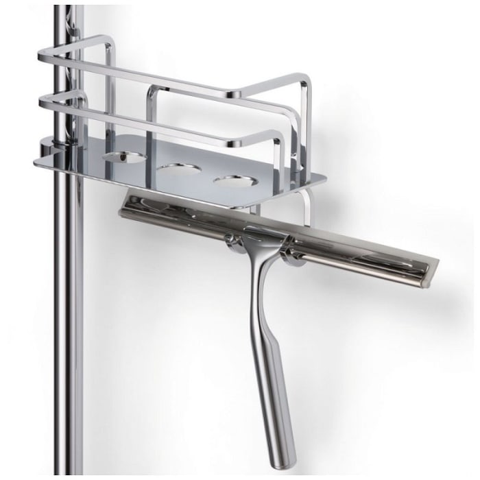 Giese Duschkorb Optisign mit Haken und Wischer für Brausestange rechts