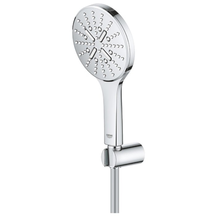 GROHE Rainshower SmartActive 130 Wandhalterset, 3 Strahlarten