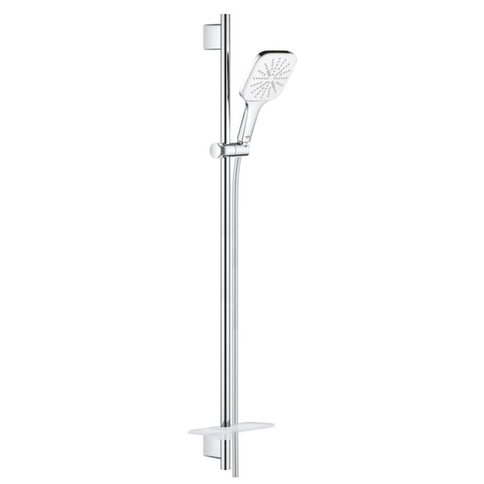 GROHE SmartActive Brausestangenset, 3 Strahlarten, Brausestange 90 cm