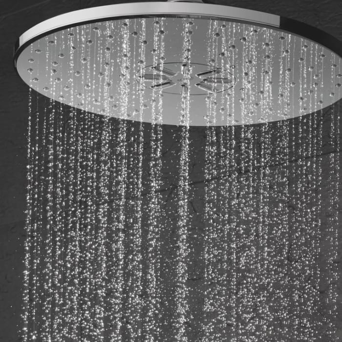 GROHE Rainshower SmartActive 310 Kopfbrauseset mit 2 Strahlarten und Deckenanschluss