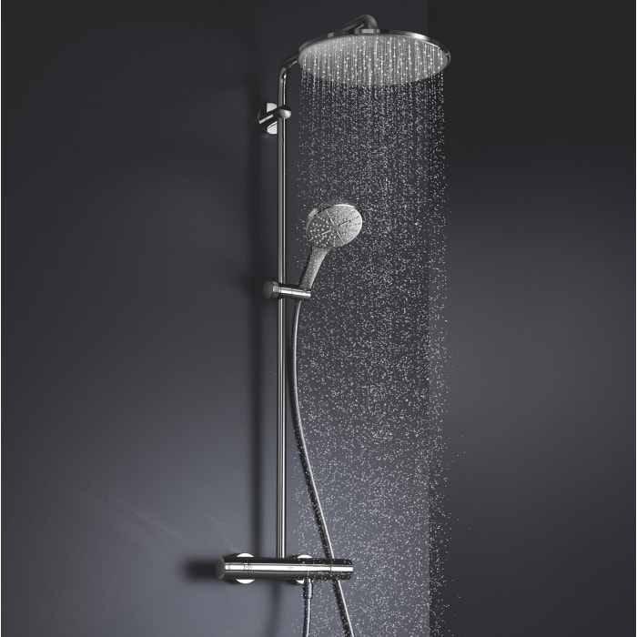 GROHE Rainshower SmartActive 310 Duschsystem mit Thermostatbatterie, inkl. EcoJoy