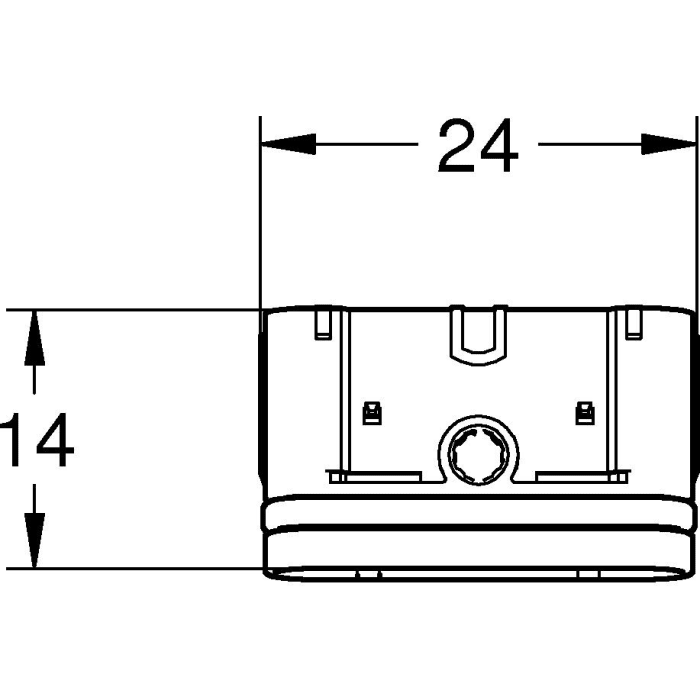 GROHE Ersatz-Wasserführung für Allure Brilliant Armaturen