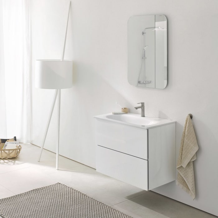 GROHE Essence Waschtisch 60 cm, mit 1 Hahnloch, mit Überlauf