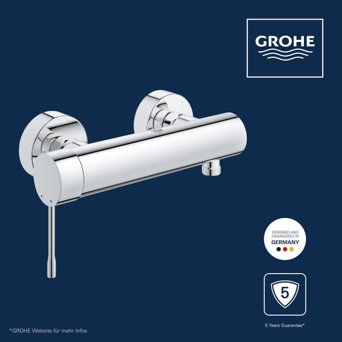 GROHE Essence New Einhand-Brausebatterie Aufputz