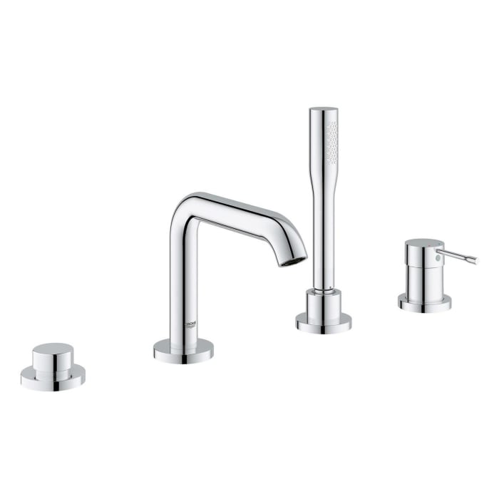 GROHE Essence New 4-Loch Einhand Wannenkombination