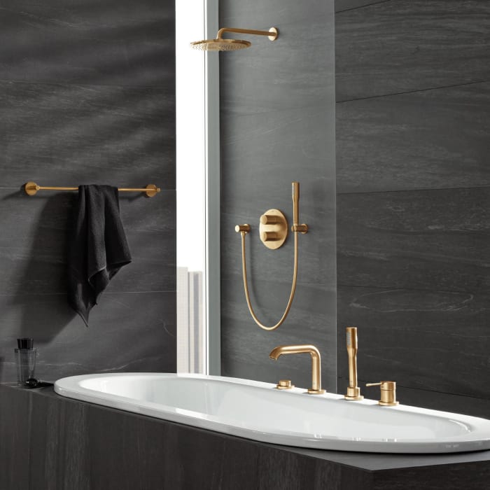 GROHE Essence New 4-Loch Einhand Wannenkombination