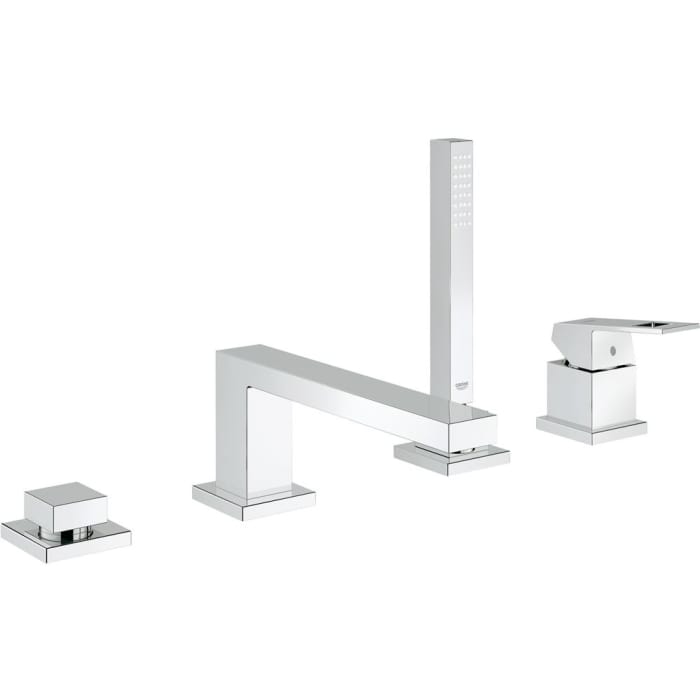 GROHE Eurocube 4-Loch Einhand-Wannenkombination
