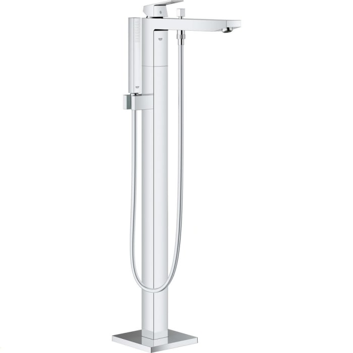 GROHE Eurocube Einhand-Wannenbatterie DN 15, Bodenmontage