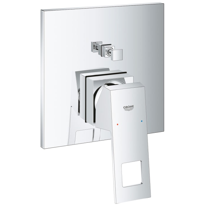 GROHE Eurocube Einhand-Wannenbatterie Fertigset