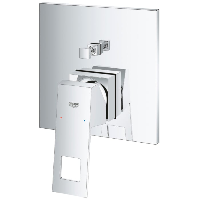GROHE Eurocube Einhand-Wannenbatterie Fertigset