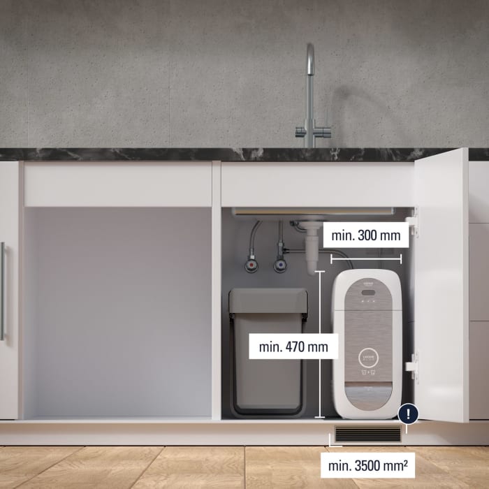 GROHE Blue Home U-Auslauf Starter Kit mit herausziehbarem Auslauf