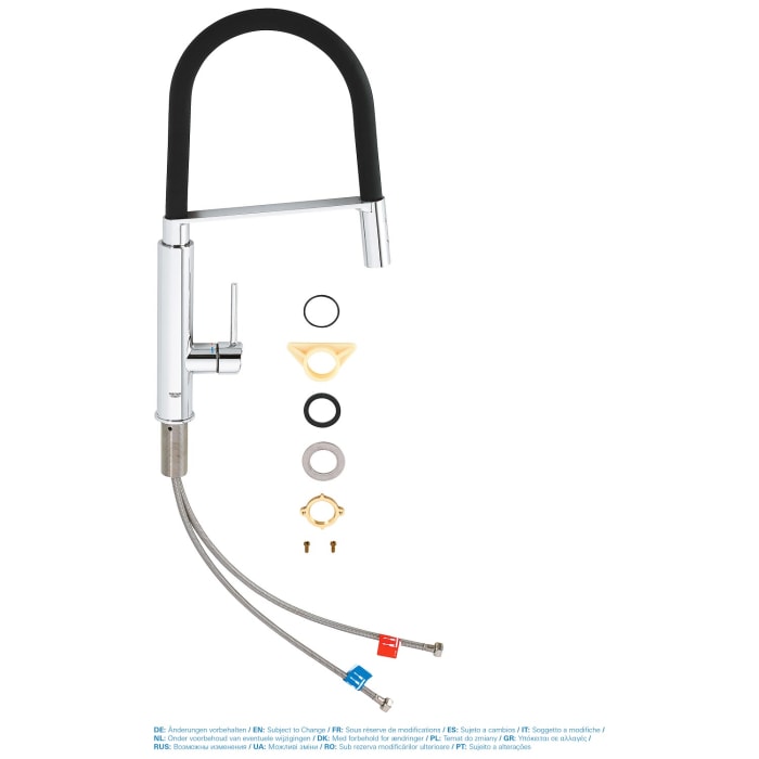 GROHE Concetto Einhand-Spültischbatterie mit ausziehbarer Profibrause
