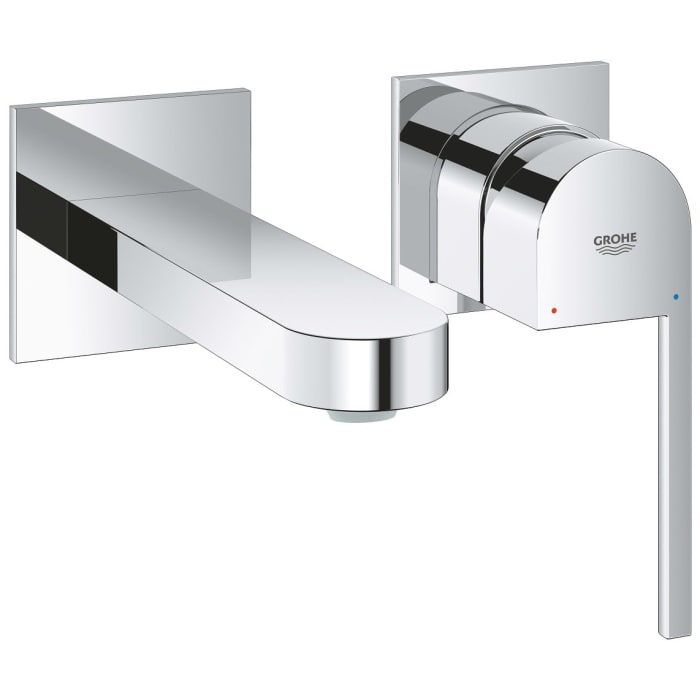 GROHE Plus 2-Loch-Waschtischbatterie, Ausladung 14,7 cm