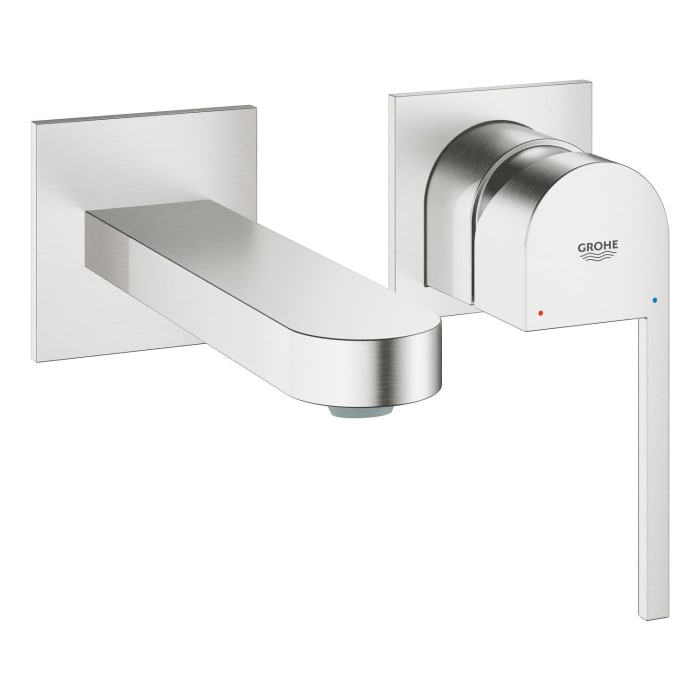 GROHE Plus 2-Loch-Waschtischbatterie, Ausladung 14,7 cm