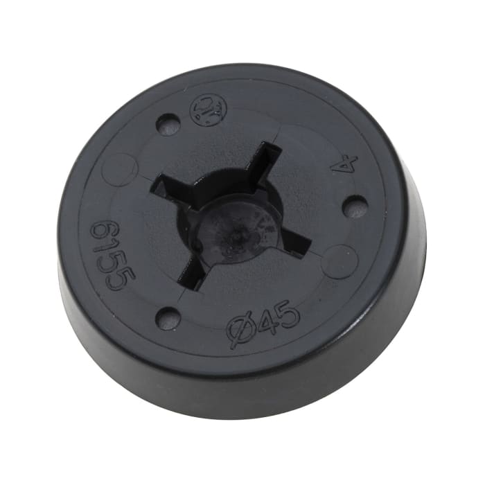 HAAS Kunststoff-Spülenstopfen Komfort Ø 45,5 mm mit Magnet