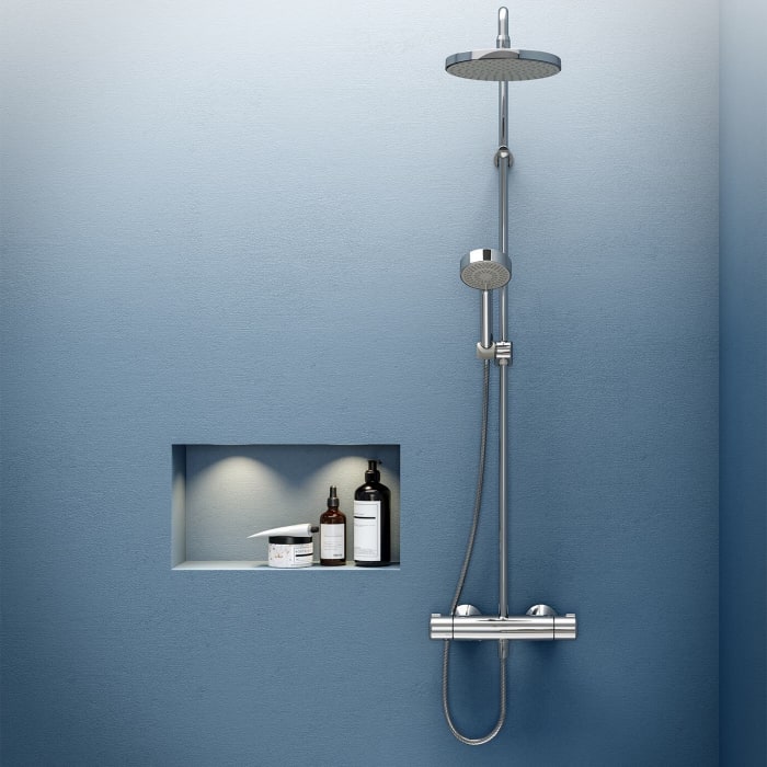 Hansa HANSAMICRA Duschsystem mit Thermostat