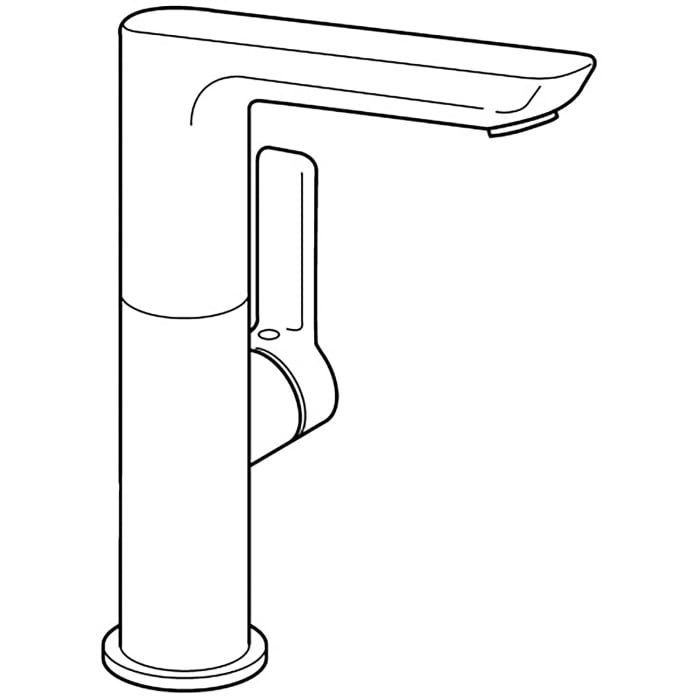 Hansa HANSALIGNA Waschtisch-Einhand-Einlochbatterie