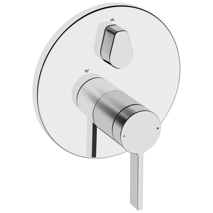 Hansa HANSALOFT Einhand-Wannen-Funktionseinheit, Rosette rund