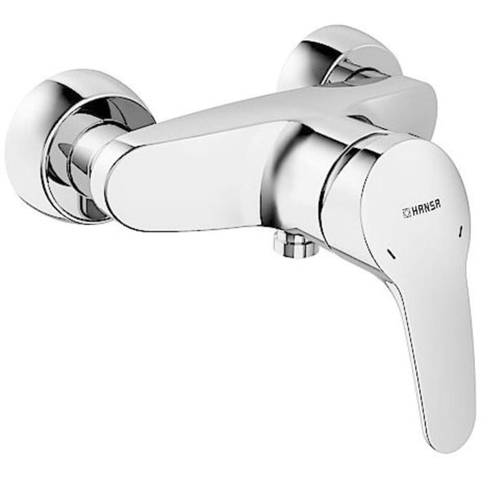 Hansa HANSAMIX Einhand-Brause-Batterie für Wandaufbau