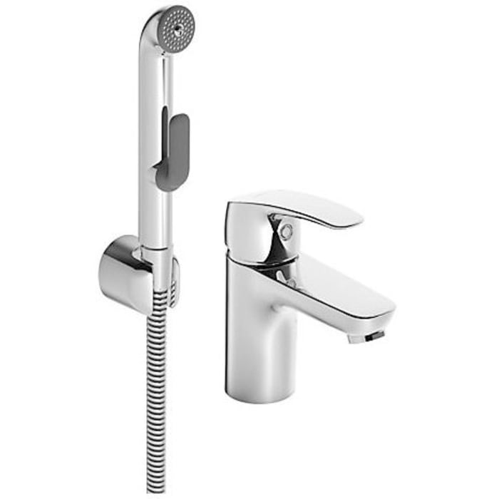 Hansa HANSAPINTO Waschtisch-Einhand-Einlochbatterie mit Funktionsbrause