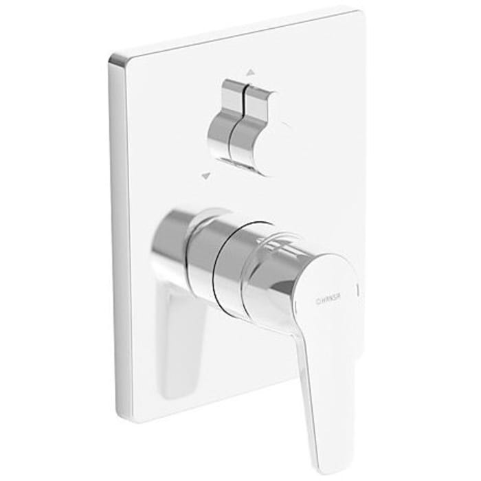 Hansa HANSAPOLO Fertigmontageset mit Funktionseinheit Einhand-Wannen-Batterie