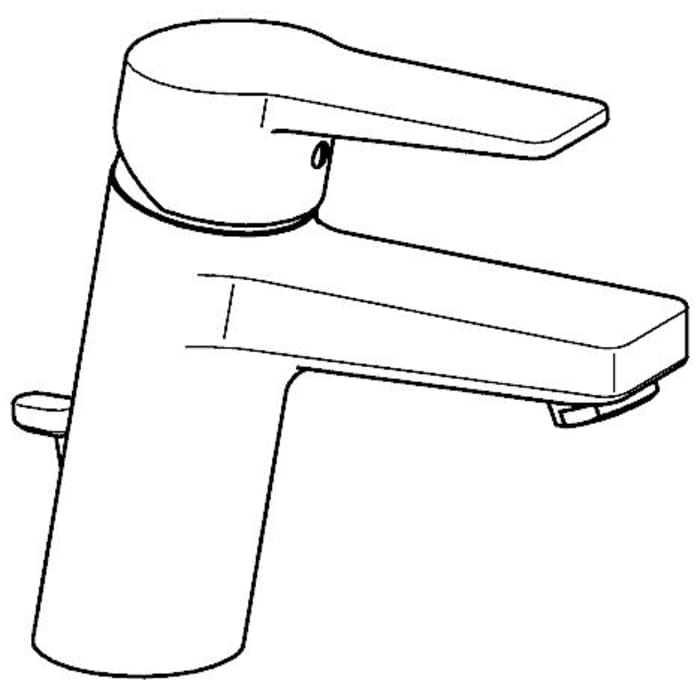 Hansa HANSATWIST Waschtisch Einhand Einlochbatterie