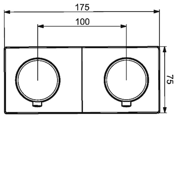 Hansa HANSALIVING Fertigmontageset mit Funktionseinheit Thermostatbatterie