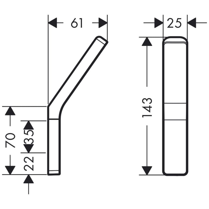 AXOR Universal Einzelhaken