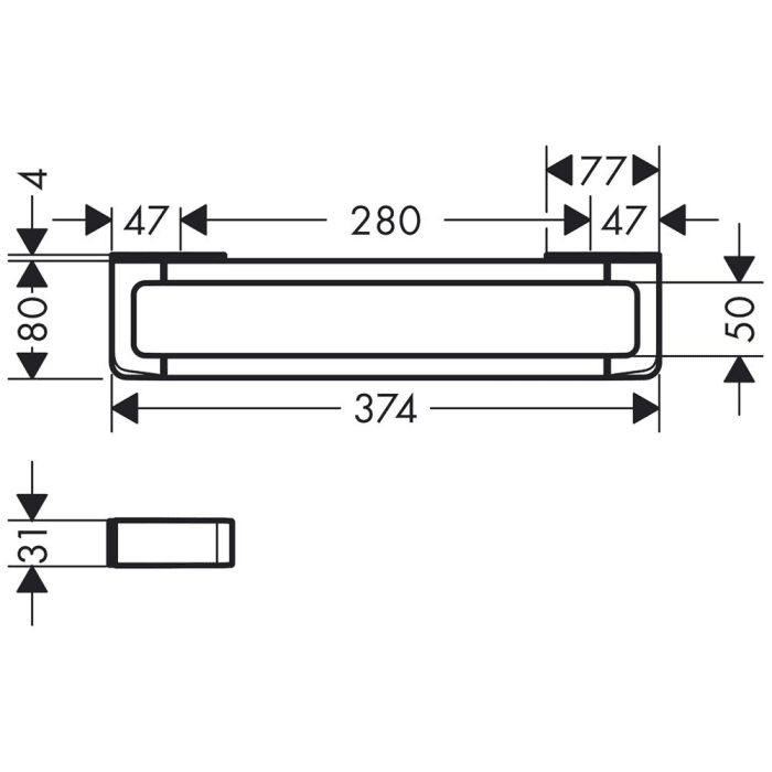 AXOR Universal Reling / Haltegriff