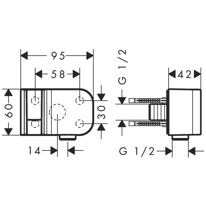 AXOR One Portereinheit