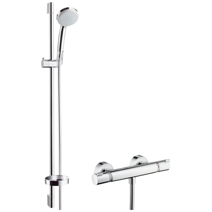 hansgrohe Croma 100 Vario/Ecostat Comfort Combi 90 cm