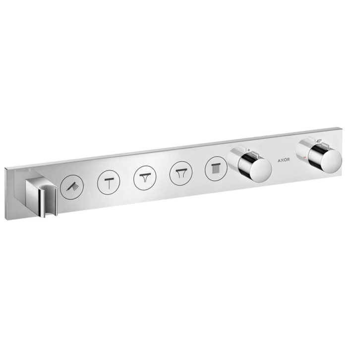 AXOR ShowerSolutions Thermostatmodul Select 670/ 90 für 5 Verbraucher, Fertigset
